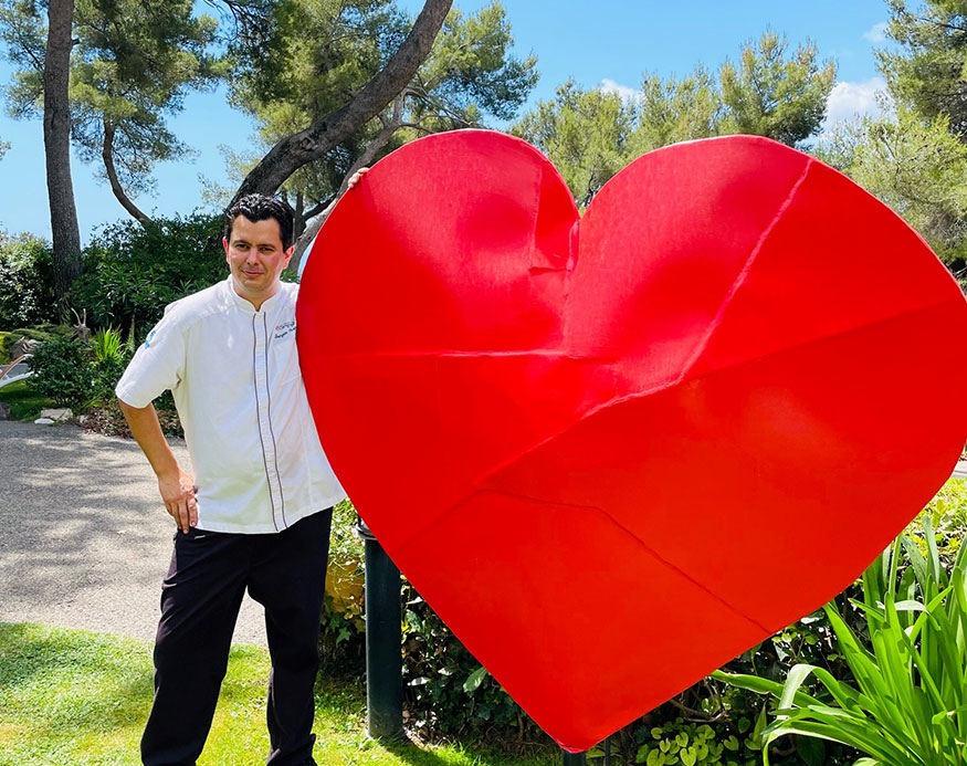 Restaurant le Cantemerle, cuisine du midi et de la méditerranée par Chef Benjamin Bourgoin