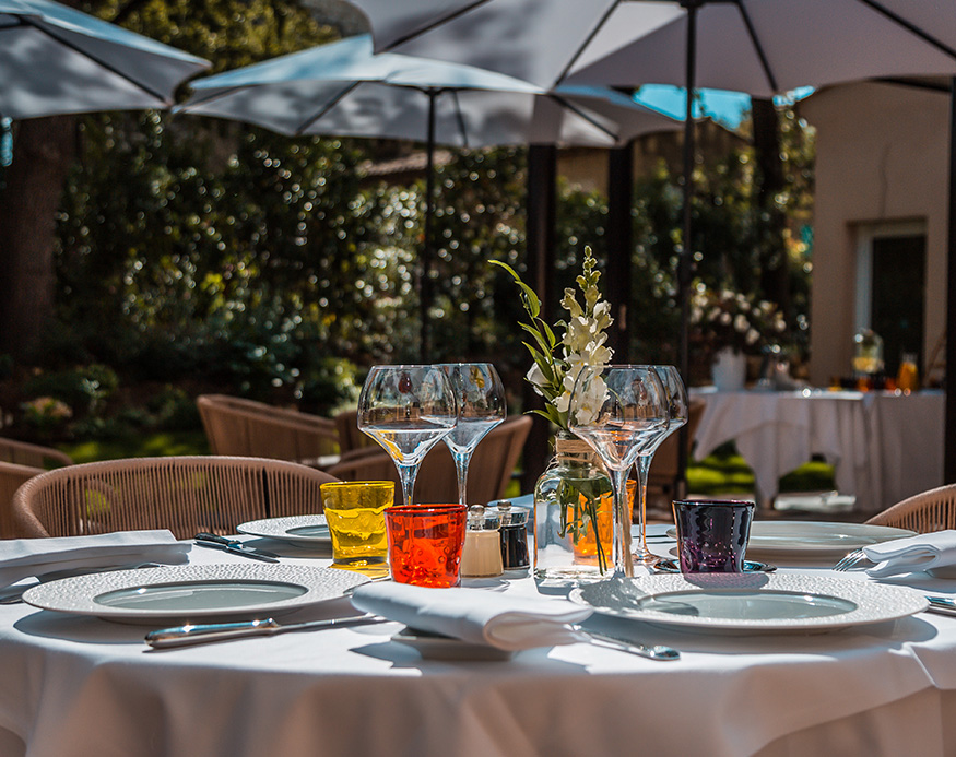 privatiser une salle et une terrasse de restaurant à Vence