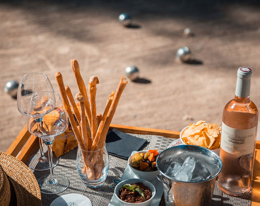 Fitness and leisure area at the Spa du Cantemerle in Vence