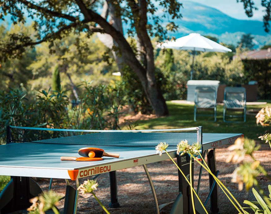 Fitness and leisure area at the Spa du Cantemerle in Vence