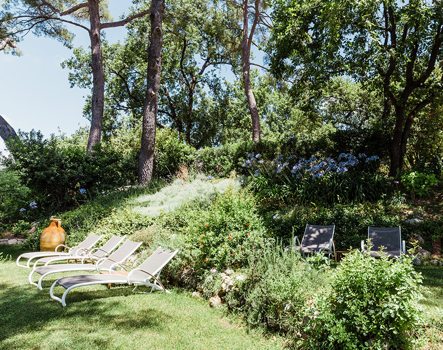 Massage at the luxury Nature Escape Spa in Vence