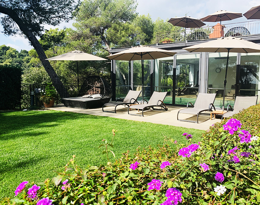 Massage at the luxury Nature Escape Spa in Vence