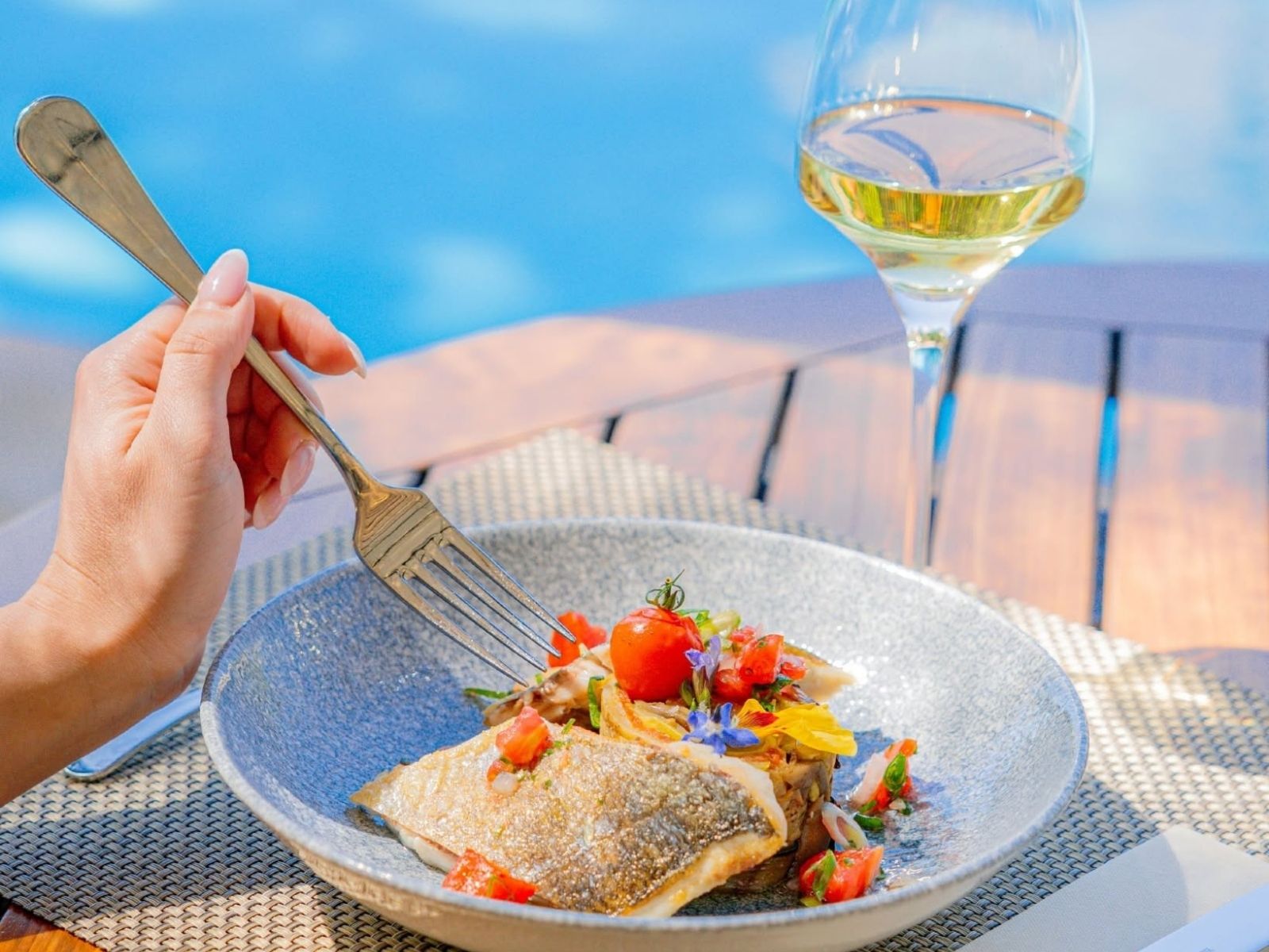 restaurant Vence Terrasse Piscine